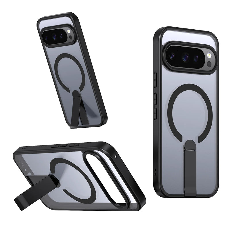 MagSafe Clear Kickstand Case