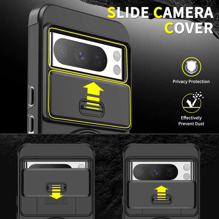 Magnetic Armor Case with Kickstand For Pixel