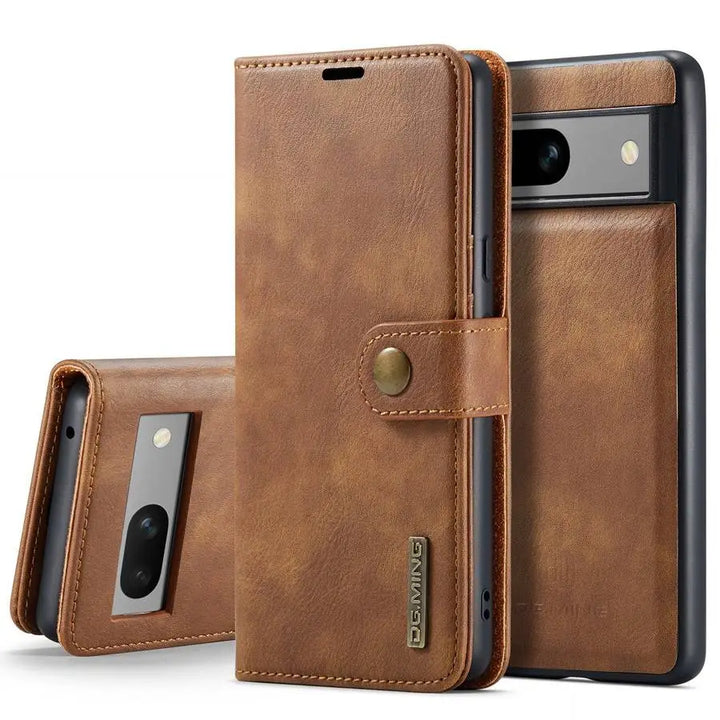 Detachable Magnetic Leather Wallet Case for Google Pixel Series - The Pixel Store