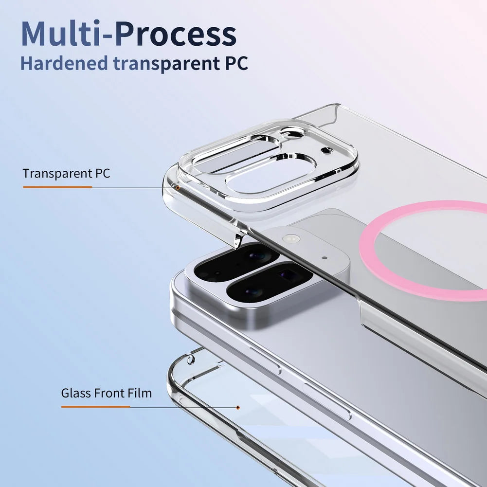 Pixel 10 Pro Fold Clear Magnetic Case
