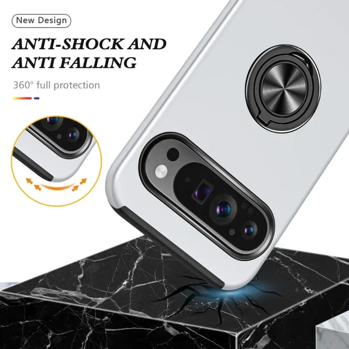 Magnetic Ring Stand Shockproof Case