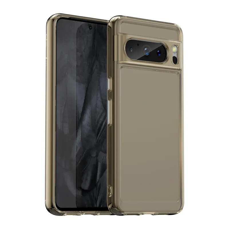 PHOQOYO for Pixel 8 Pro Case Wrist Band Kickstand Cover