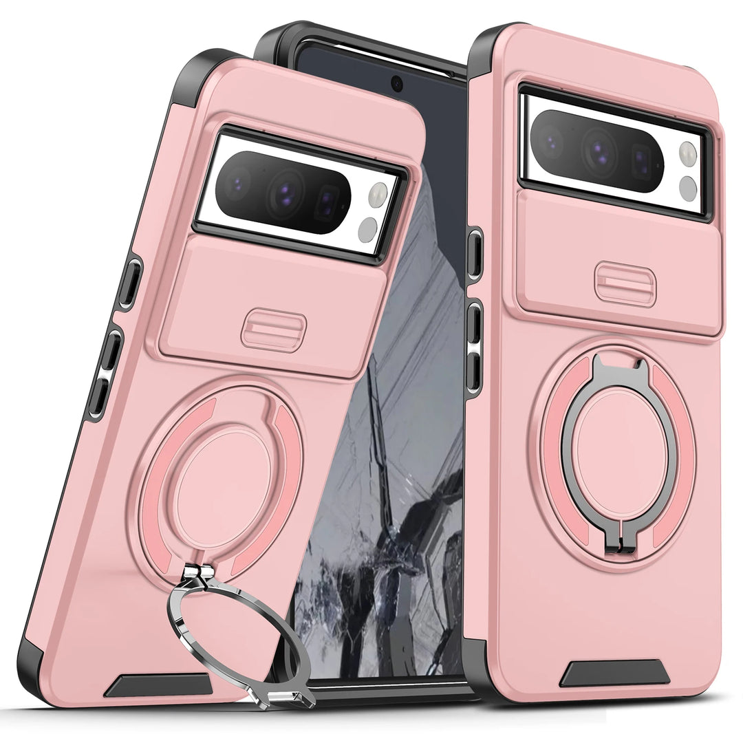 Magnetic Armor Case with Kickstand - The Pixel Store