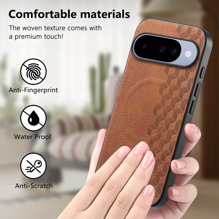 Retro Leather Magnetic Case For Pixel