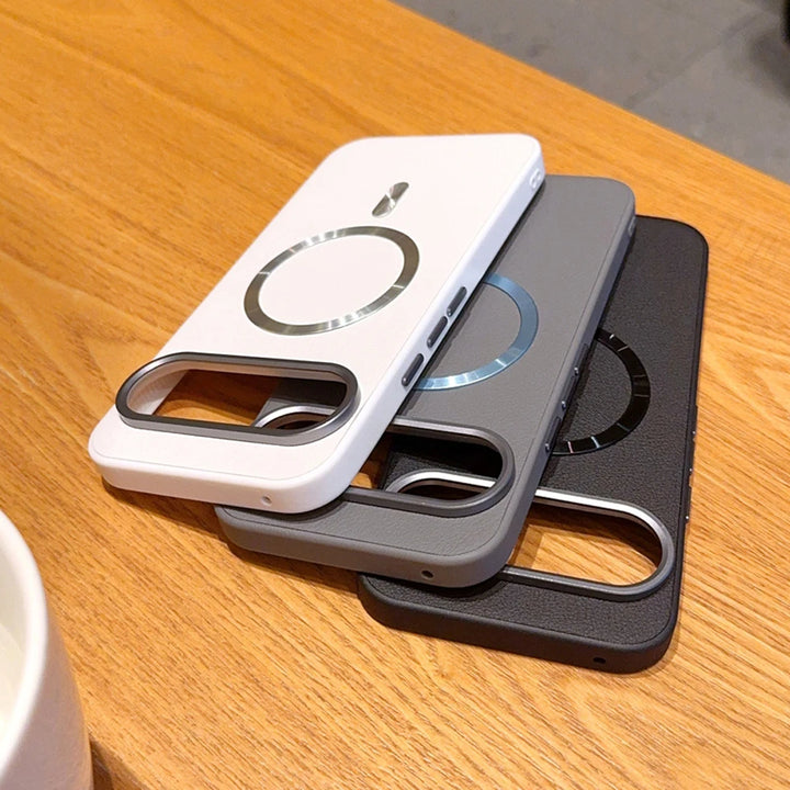 Shockproof Magnetic Leather Ring Case For Pixel Series