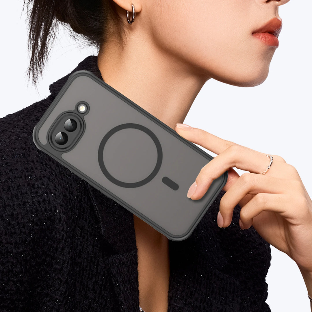 Frosted Magnetic Shockproof Case For Pixel 10a