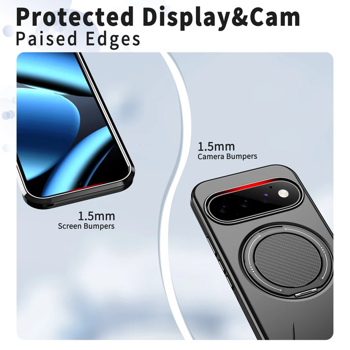 Magnetic Armor Ring Case For Pixel Series