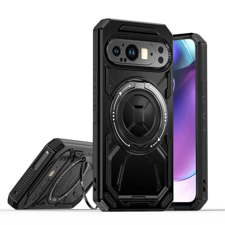 Rugged Armor Ring Case with Kickstand - The Pixel Store