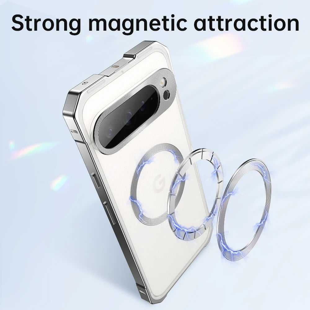 Alloy Magnetic Pixel Case