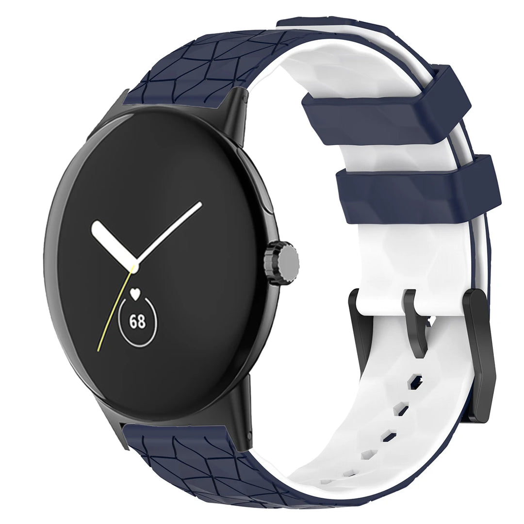 Geometric Silicone Band