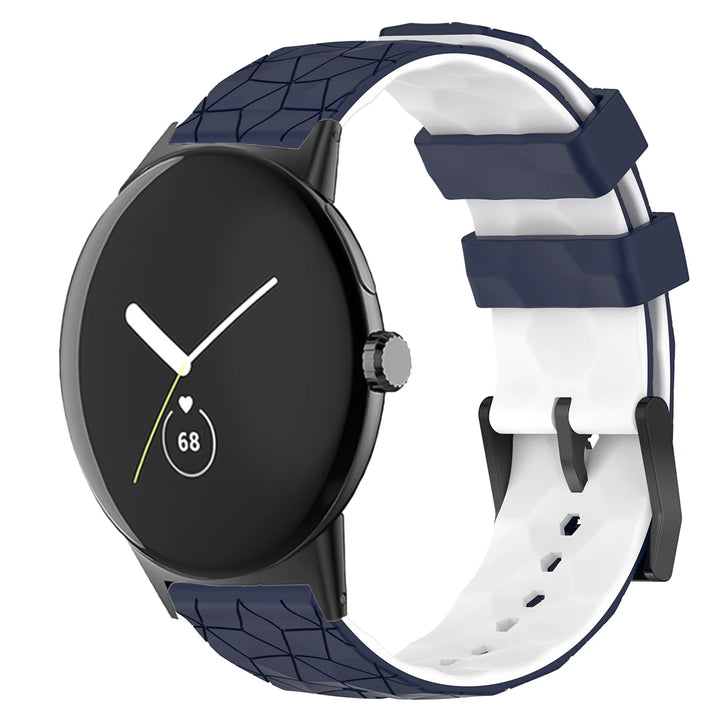 Geometric Silicone Band