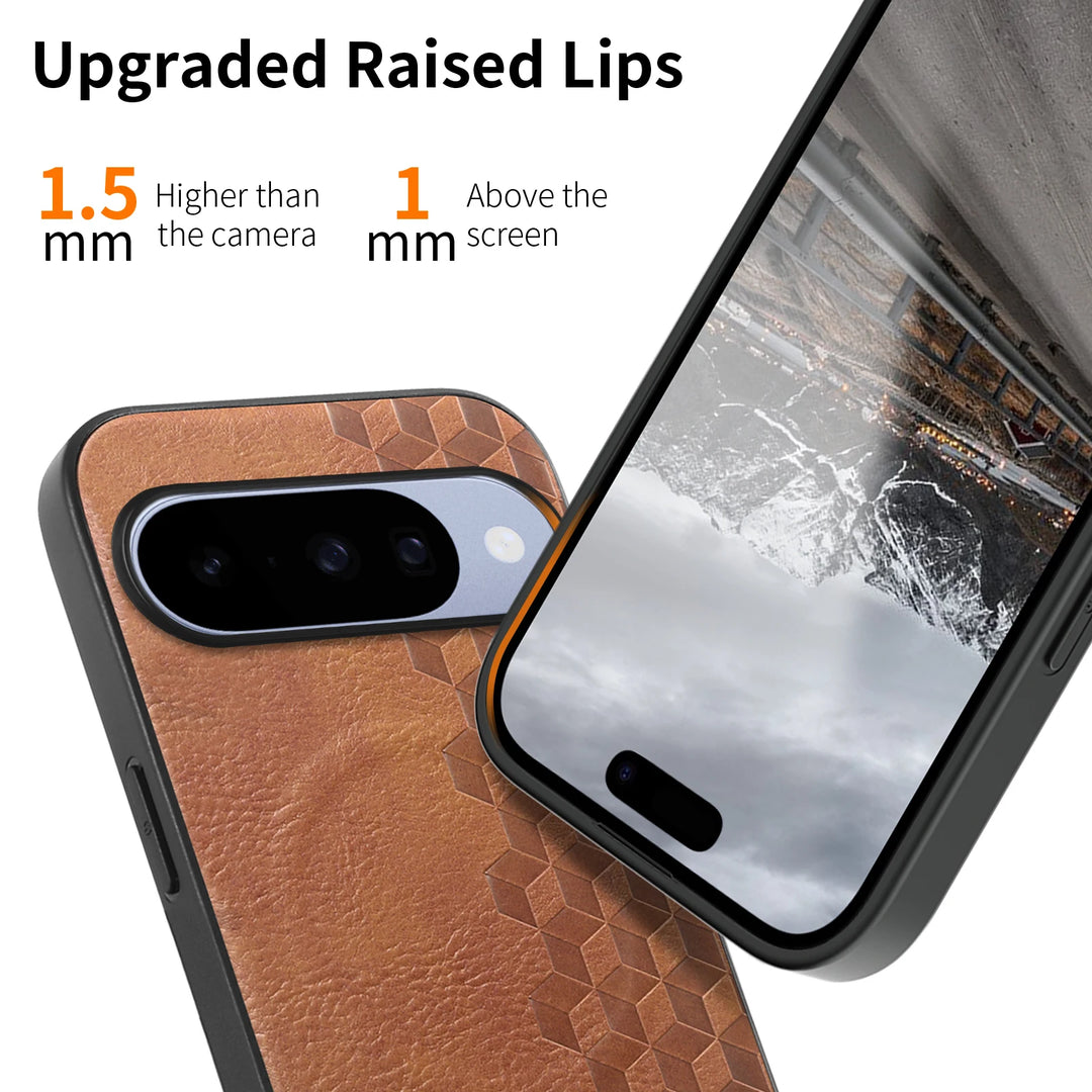 Retro Leather Magnetic Case For Pixel