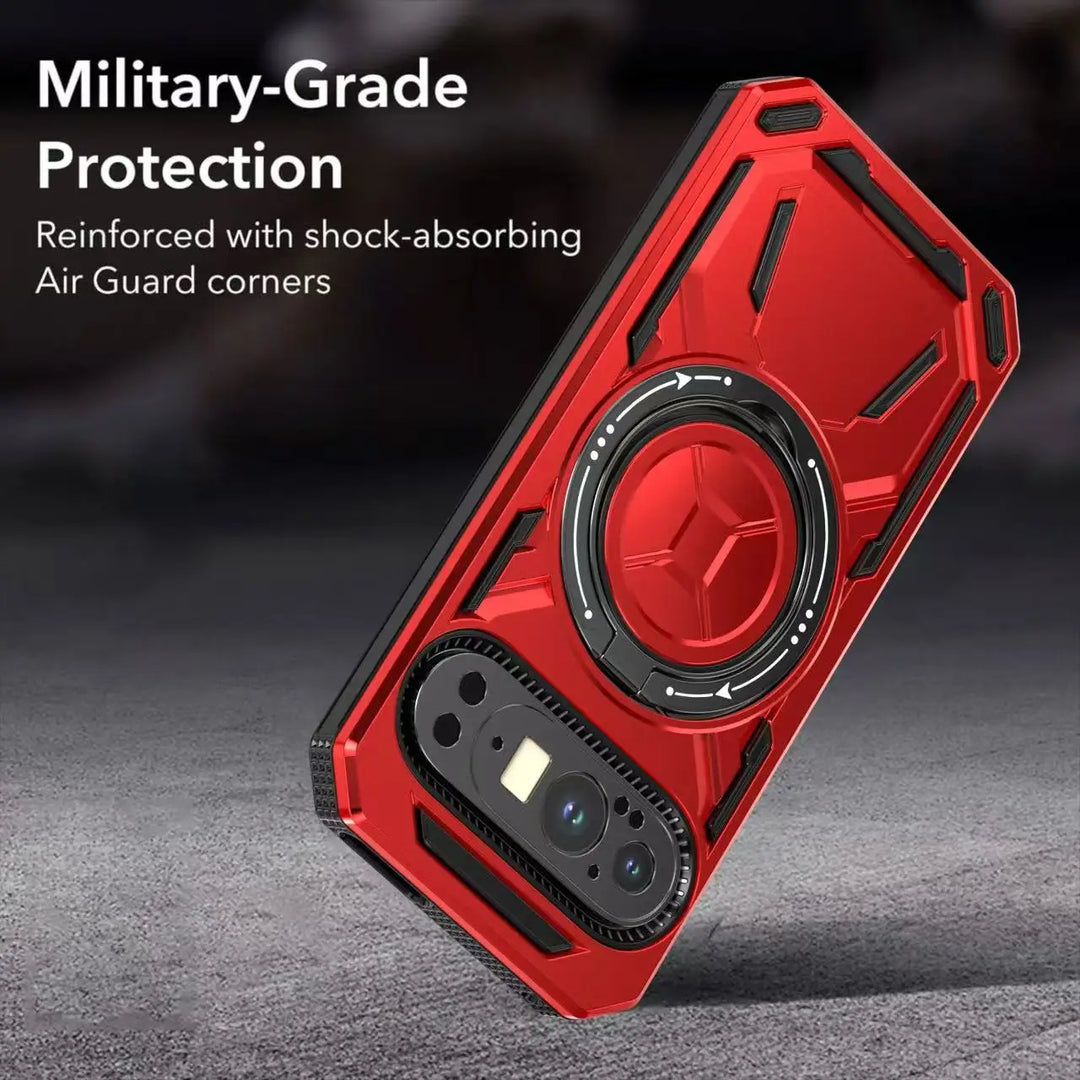 Rugged Armor Ring Case with Kickstand - The Pixel Store