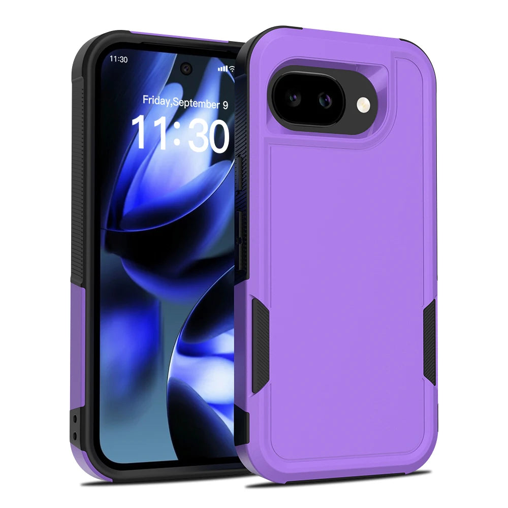 Rugged Armor Case with Grip For Pixel 10a