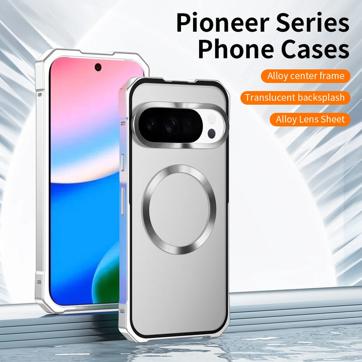 Magnetic Aluminum Armor Case For Pixel Series