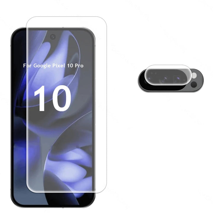 Tempered Glass Screen & Camera Lens Protector