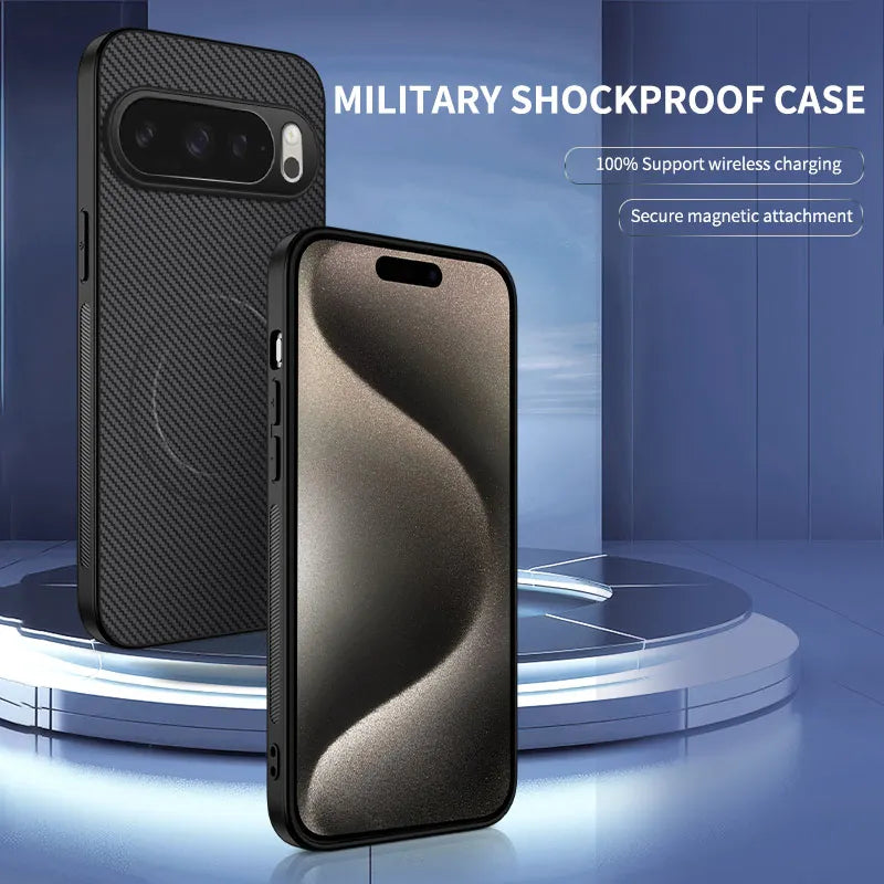 Carbon Fiber Magnetic Case For Pixel Series - The Pixel Store