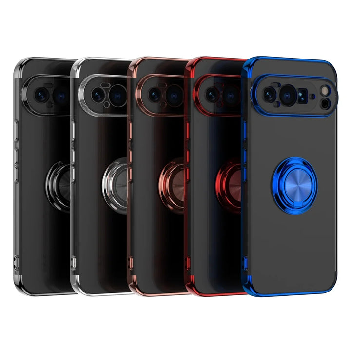 Luxury Magnetic Ring Case with Stand