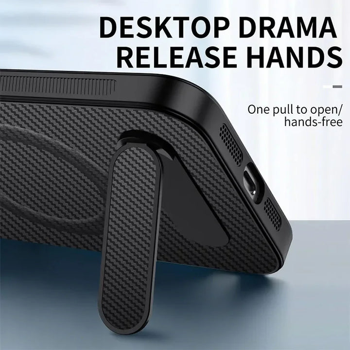 Carbon MagSafe Stand Case For Pixel Series
