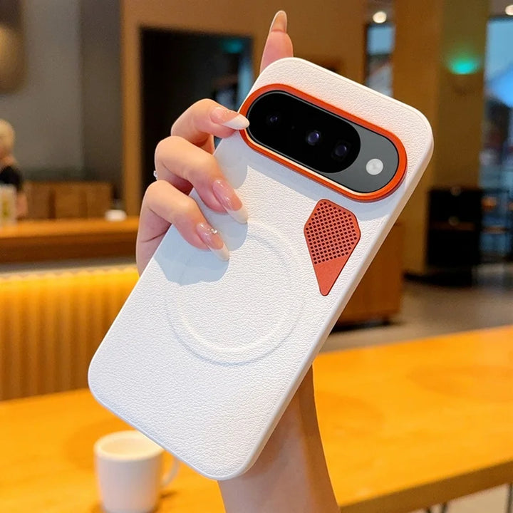 Leather Grip MagSafe Case