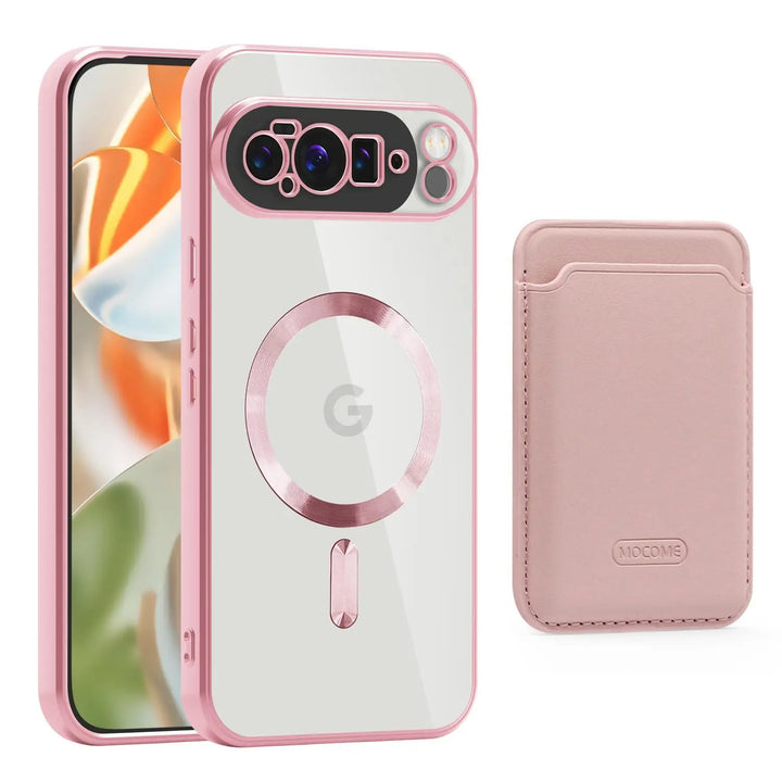 MagSafe Clear Case with Magnetic Wallet