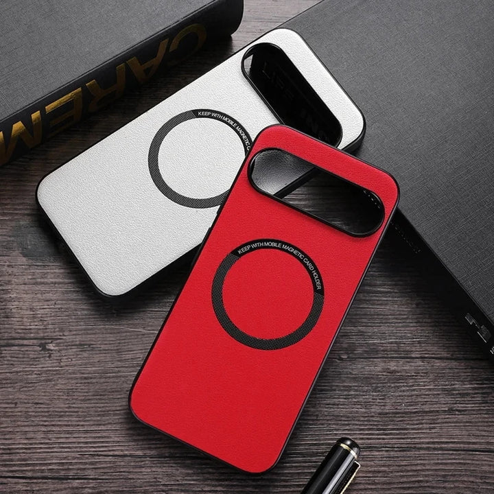 Leather Magnetic Case For Google Pixel 8 Series