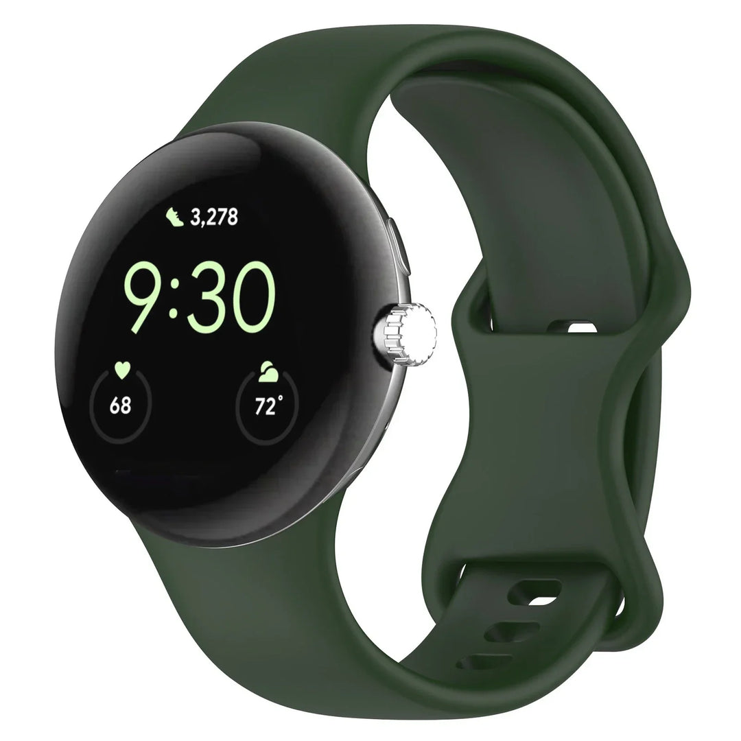 Soft Silicone Pixel Watch Band