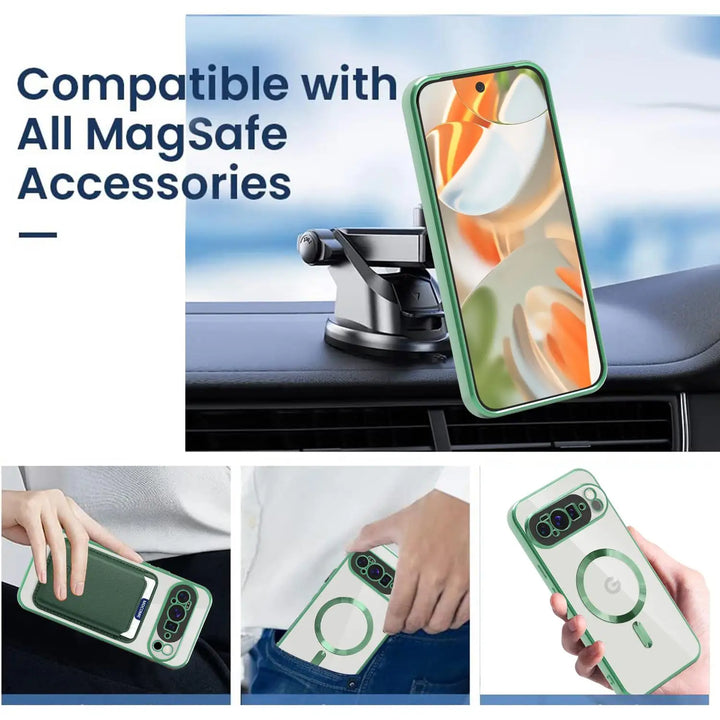 MagSafe Case with Magnetic Wallet