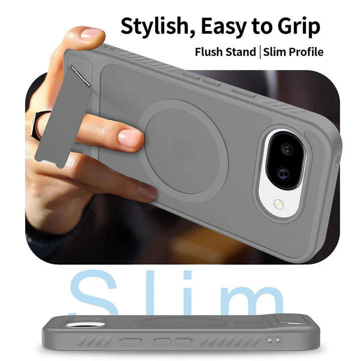 Magnetic Kickstand Armor Case For Pixel 10a