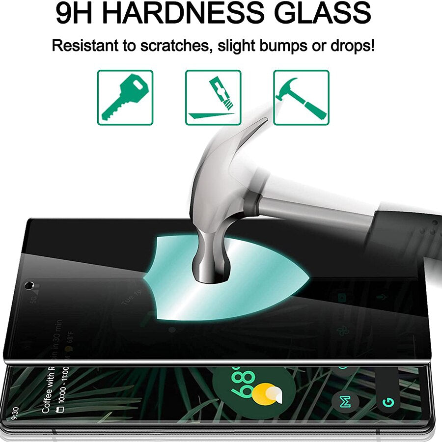 Anti Spy Tempered Glass For Google Pixel 7 Series - The Pixel Store