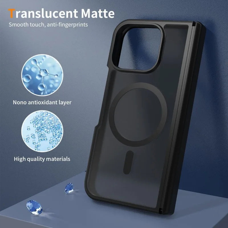 Matte Magnetic Armor Case For Pixel Fold Series