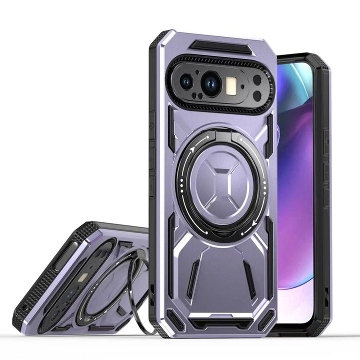 Rugged Armor Ring Case with Kickstand - The Pixel Store