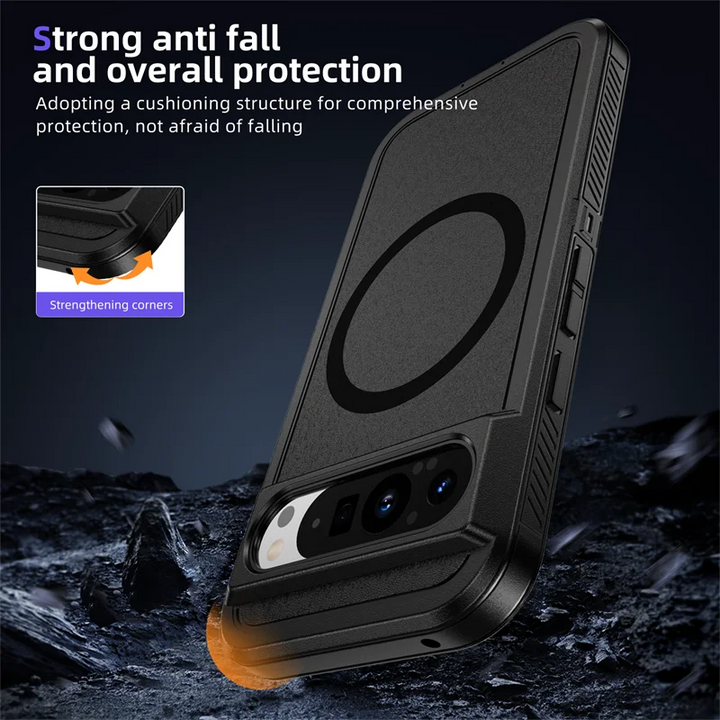 Magnetic Armor Case For Google Pixel 9 Series