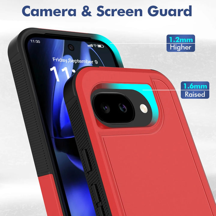 Rugged Armor Case with Grip For Pixel 10a