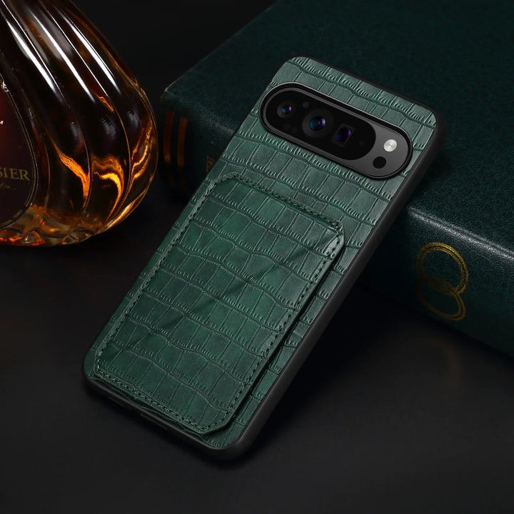 Vintage Leather Case with Bracket - The Pixel Store
