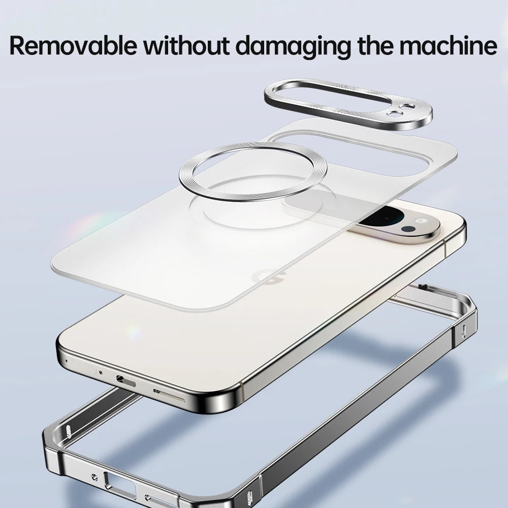 Alloy Magnetic Pixel Case