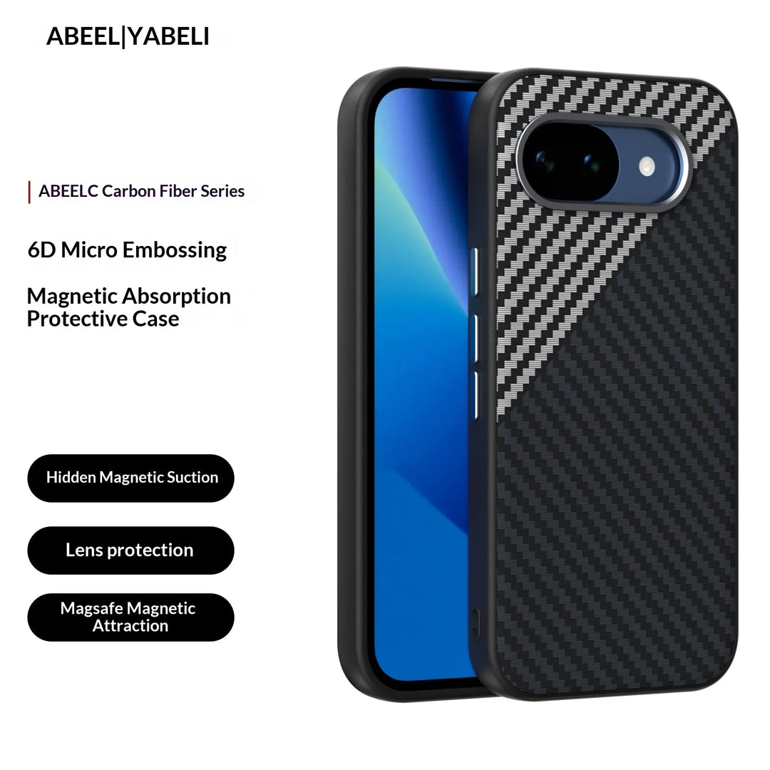 Carbon Fiber Magnetic Case For Pixel Series