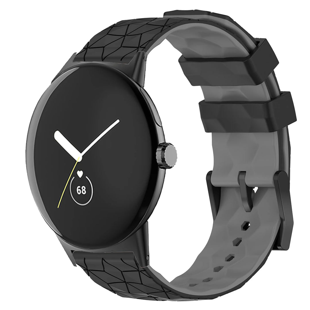 Geometric Silicone Band