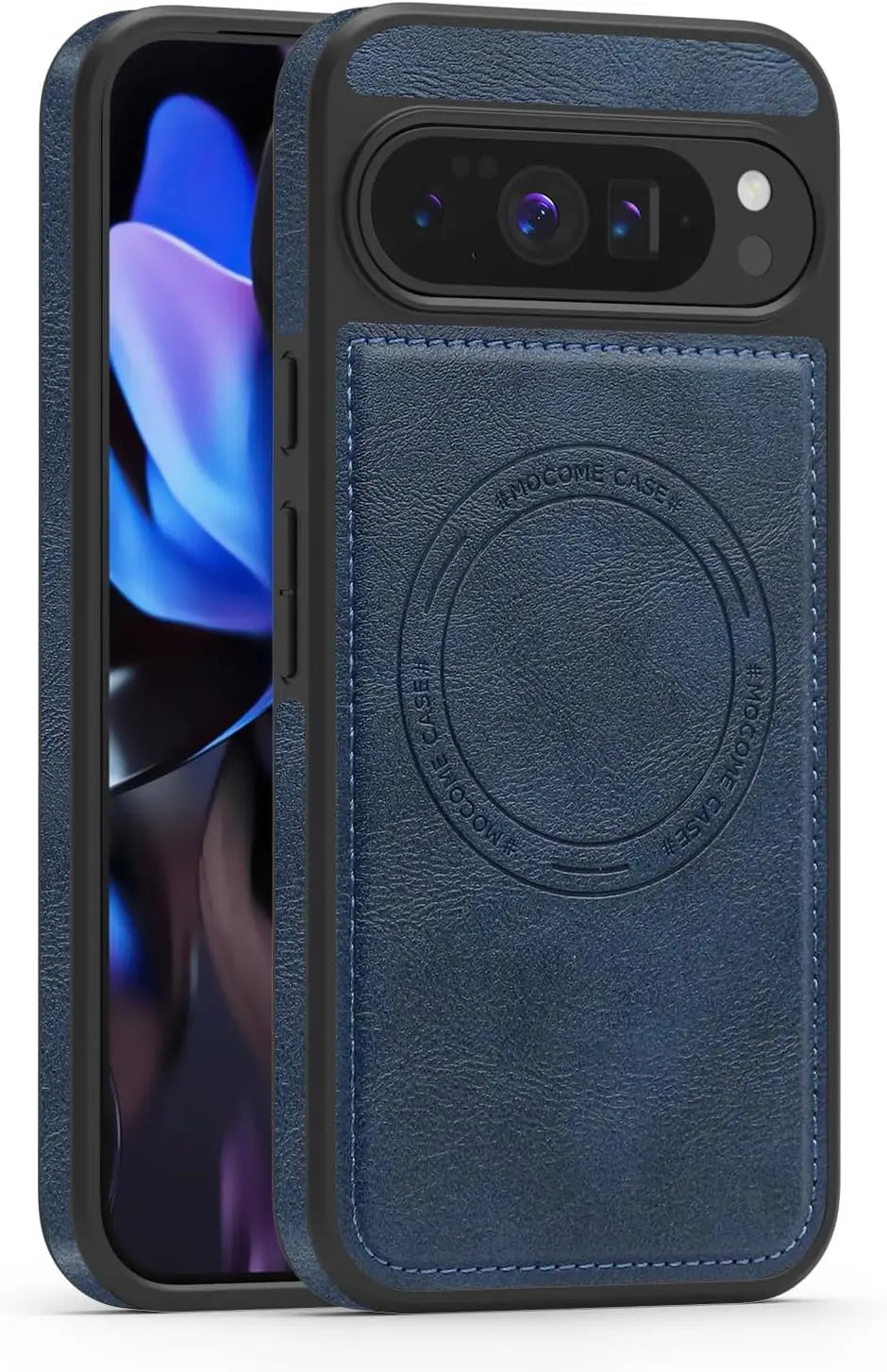 Google Pixel 10 Pro Case Magnetic Leather Shockproof Cover – The