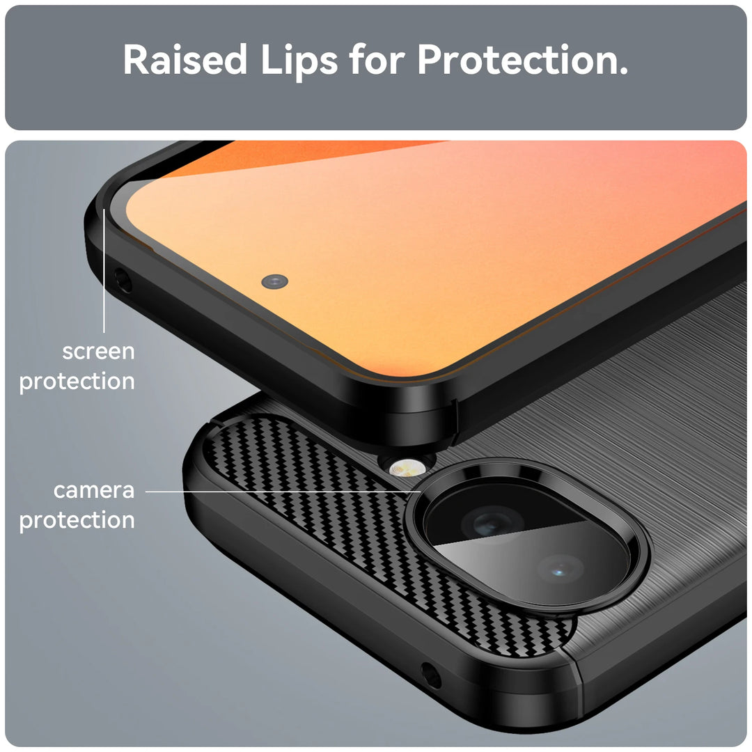 Soft Silicone Armor Case For Pixel Series