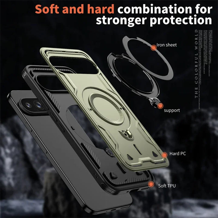 Full Protection Magnetic Ring Case