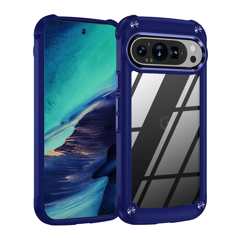 Transparent Shockproof Case For Google Pixel 9 Series V2
