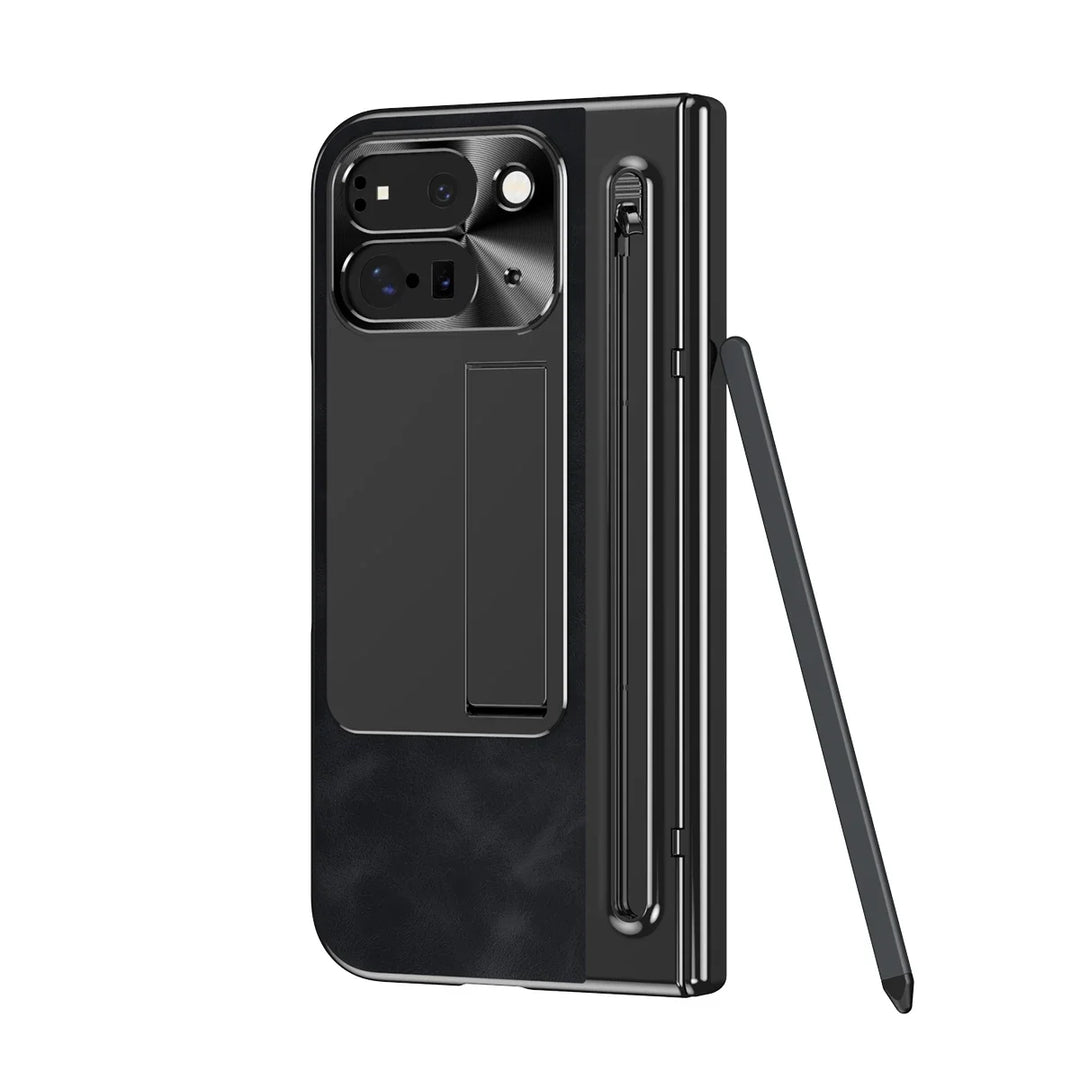 Leather Case With Pen For Pixel 10 Pro Fold - The Pixel Store
