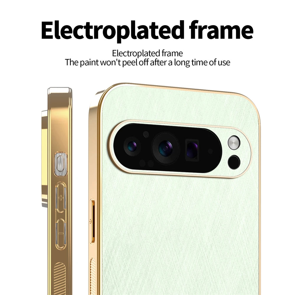 Luxury Golden Electroplated Case
