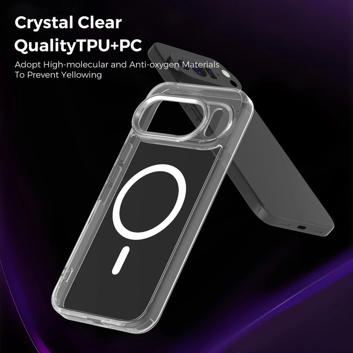 Magnetic Transparent Case For Pixel