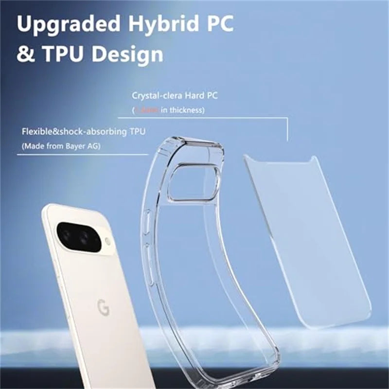 ClearShield Hybrid Case For Pixel Series