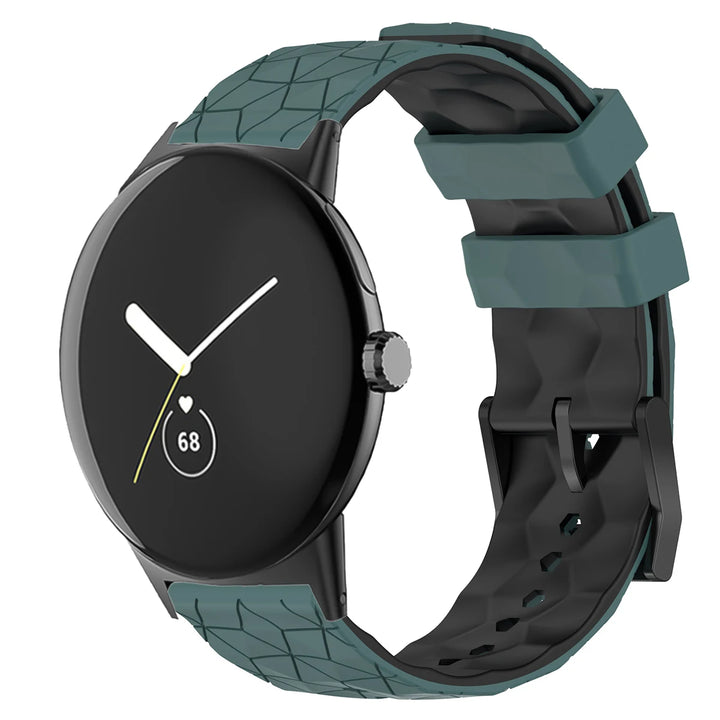 Geometric Silicone Band