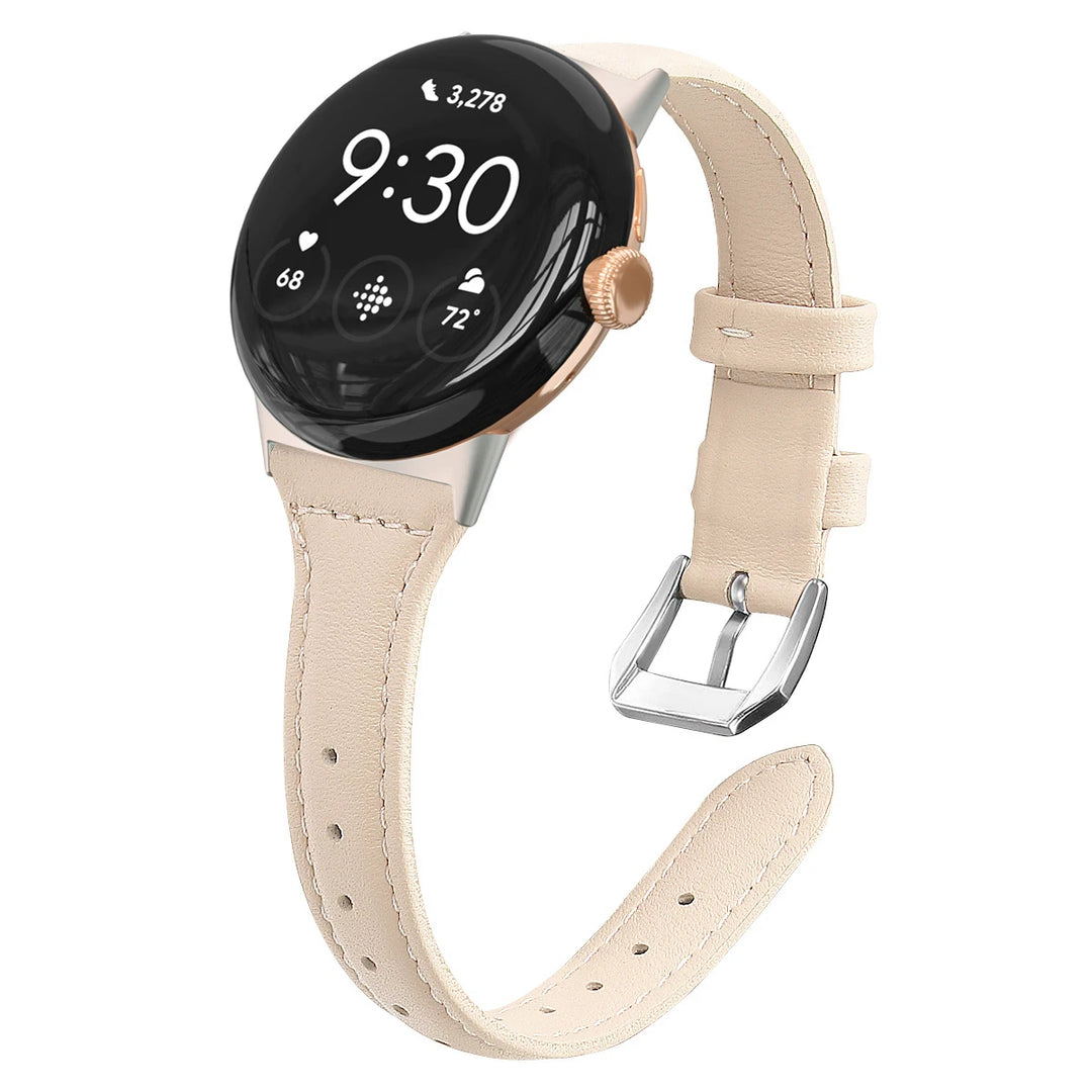 Leather band For Google Pixel Watch Series - The Pixel Store