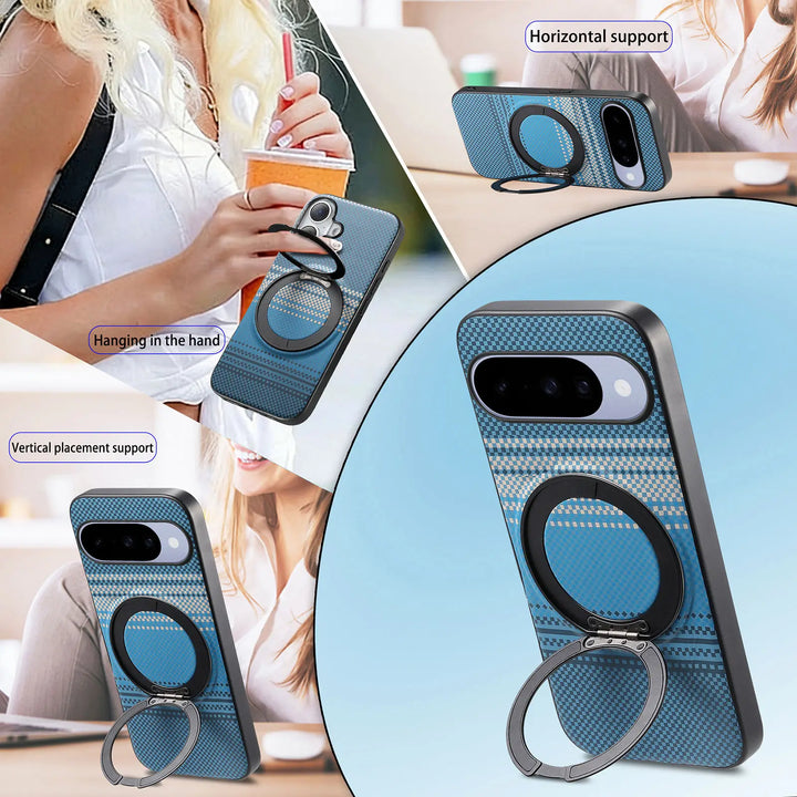 Carbon Woven Stand Case For Pixel Series