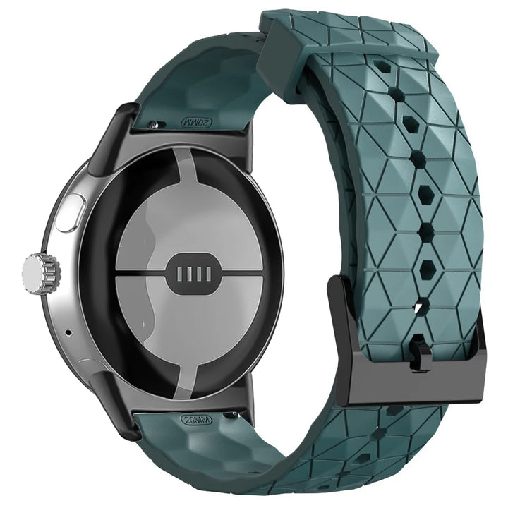 Geometric Silicone Band